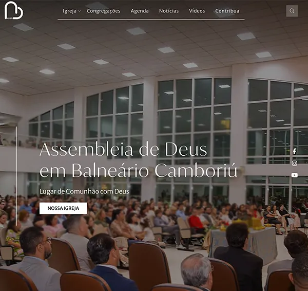 Plataformas digitais para igrejas — Communika